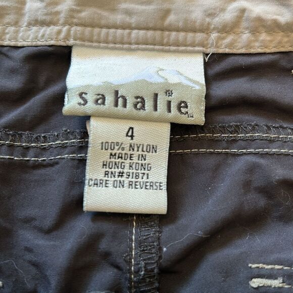 Sahalie Brown Athletic Shorts Lightweight Versatile - Picture 3 of 9